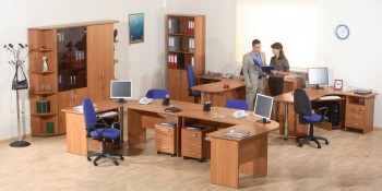 Мебель для персонала Альфа 61 Ольха в Садовом - sadovyj.mebel54.com | фото